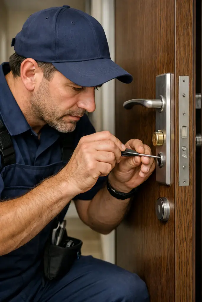 cerrajero abriendo puerta en Palma